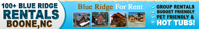 Blue Ridge For Rent Cabin and Vacation Rentals In Western North Carolina